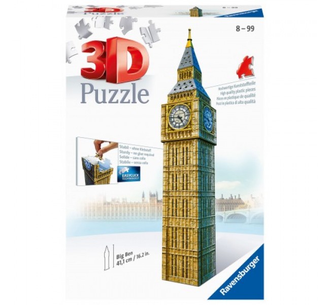 3D Puzzle Midi Big Ben - RAVENSBURGER