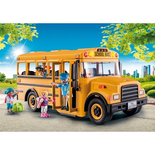 Πασχαλινή λαμπάδα 70983 Playmobil - Σχολικό λεωφορείο με μαθητές